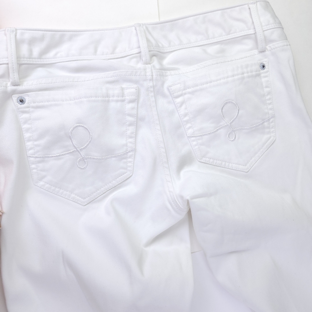 Lilly Pulitzer White Worth Skinny Jeans Sz 0 - Picture 6 of 15